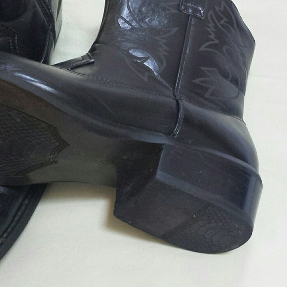 Closeout🔥Men's leather boots size 10 alfas - Picture 2 of 7